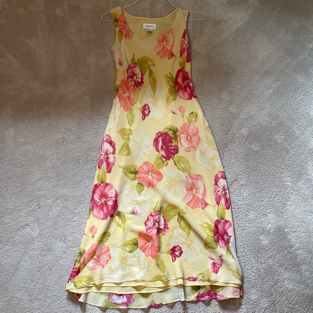 Vintage Floral Dress